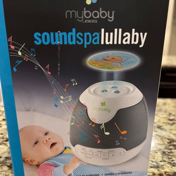 Homedics MyBaby SoundSpa Lullaby Projector and Sound Machine - Picture 2 of 6